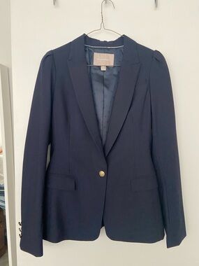 Banana Republic Navy Single-Button Tailored Women’s Blazer sz. 4